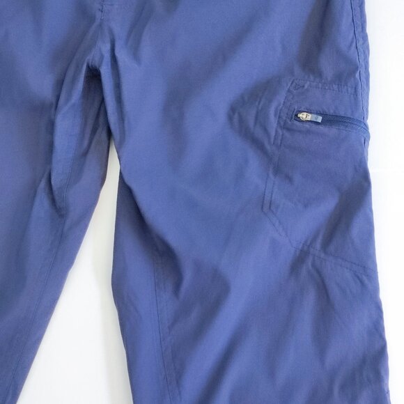 Eddie Bauer Rainer Capris outdoor activity pants blue women's size 10 - Picture 11 of 16